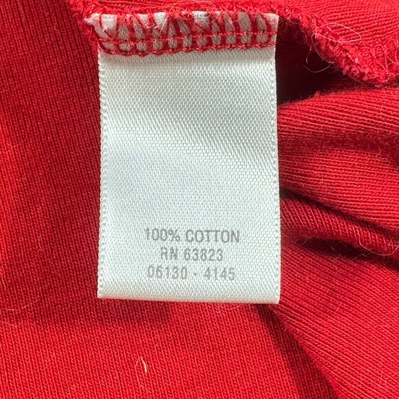 CJ Banks Women's Size 1X Top V-Neck Sleeveless Red Top Preowned - Picture 4 of 11